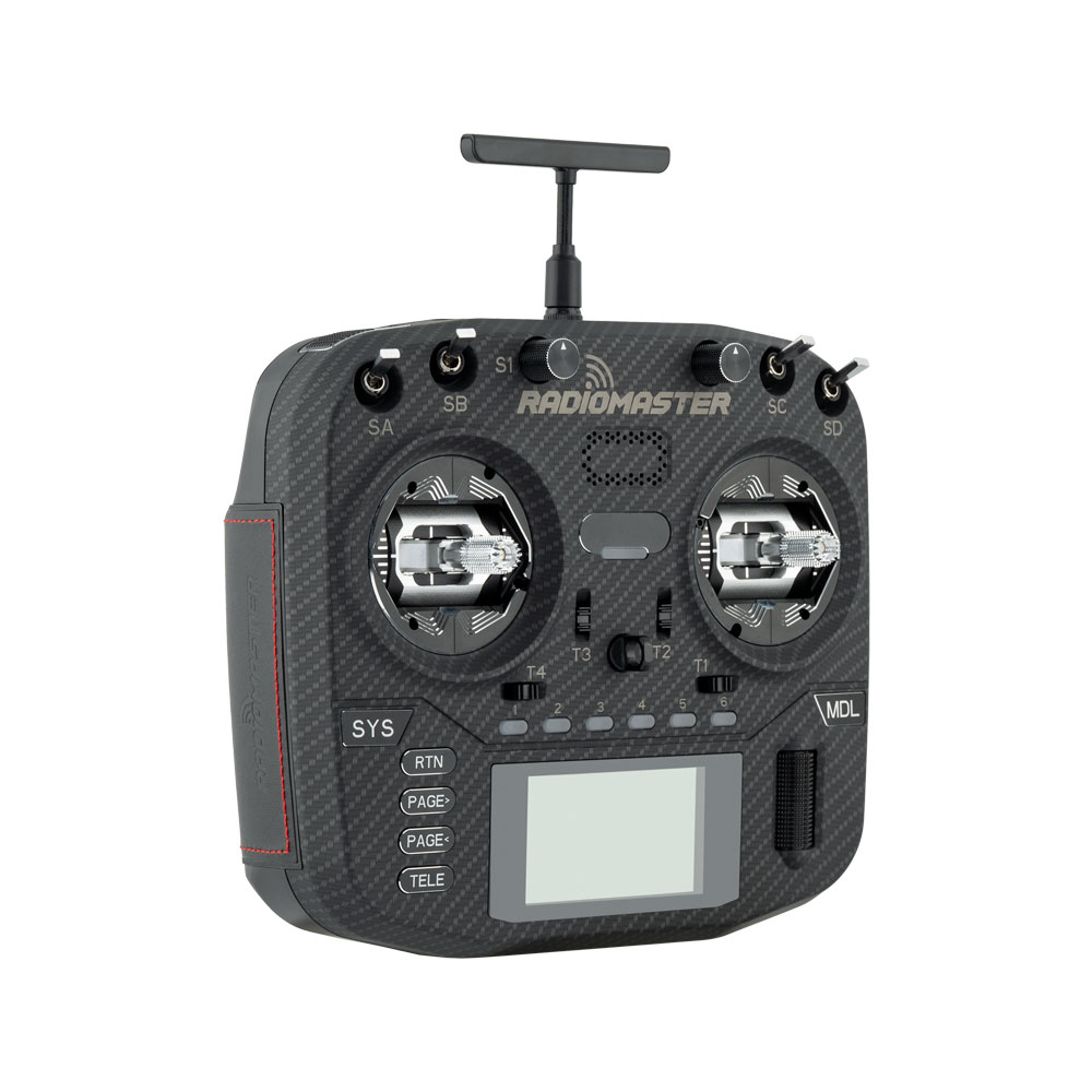 CNC AG01 홀 센서가 장착된 카본 파이버 소재의  - Radiomaster Boxer Max Radio Transmitter 리뷰 및 가격