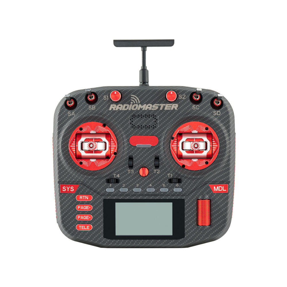 CNC AG01 홀 센서가 장착된 카본 파이버 소재의  - Radiomaster Boxer Max Radio Transmitter 리뷰 및 가격