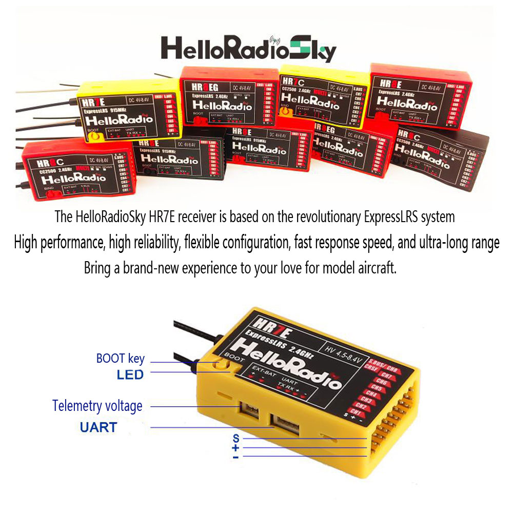 HelloRadio HR7E ELRS PWM 7CH 수 - Radiomaster Ranger 2.4Ghz Elrs Module 리뷰 및 가격
